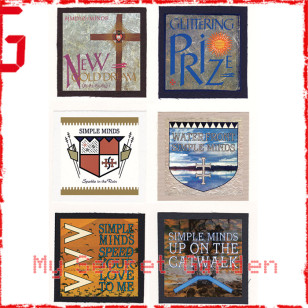 Simple Minds - Cloth Patch or Magnet Set 